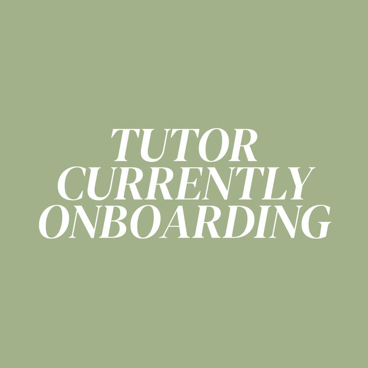Biology, Chemistry &amp; English Eleanor Davison From £40/hr